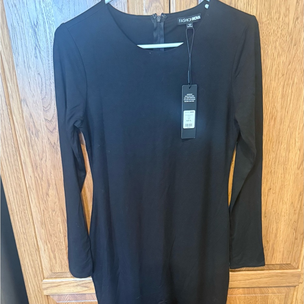 Fashion Nova Bre Butter Snatched Jumpsuit Black XL | NWT